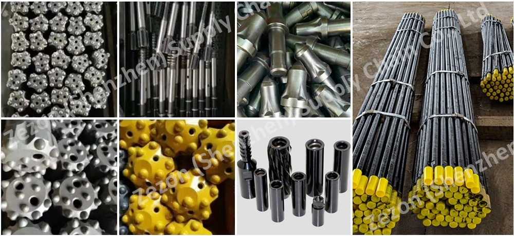 Customized Extension Speed Rock Drilling Rig Parts Rod Geological Exploration Threaded HDD Drill Pipe for Mining and Furnace