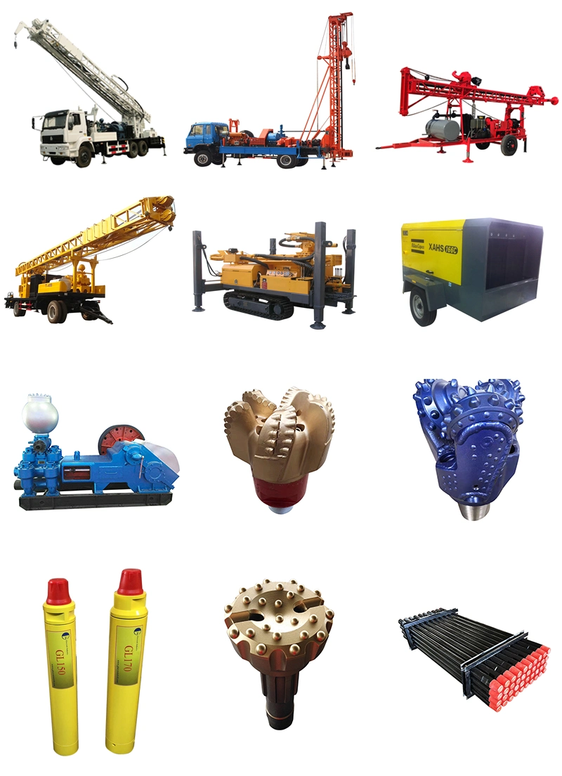 RC Machine Drill/Drilling Rig for Water Well Work with Compresor